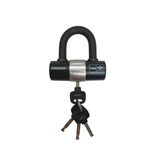 Armor Military Serisi Dövme Çelik Zincir Kilit (14mm*1.8mt) + U Bar Kilit