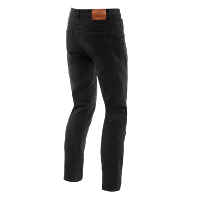 Dainese 5 Pocket Black Slim Denim Pantolon