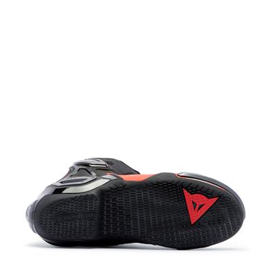 Dainese Axial 2 Black Red Fluo Deri Bot