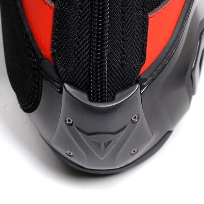 Dainese Axial 2 Black Red Fluo Deri Bot