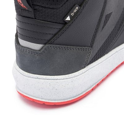 Dainese Suburb Black White Red Lava D-Wp Ayakkabı