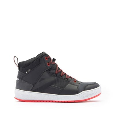 Dainese Suburb Black White Red Lava D-Wp Ayakkabı