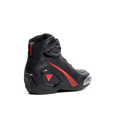 Dainese Superya Black Red Deri Ayakkabı