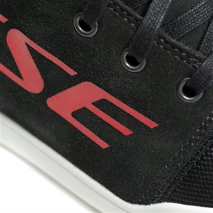 Dainese York D-WP Dark Carbon Red Kadın Ayakkabı