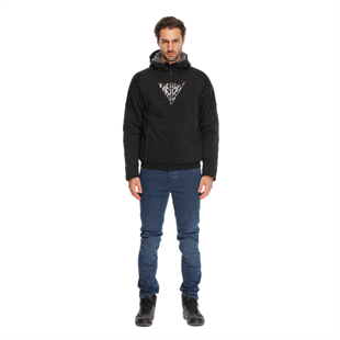 Dainese Bovisa Black White Tekstil Mont