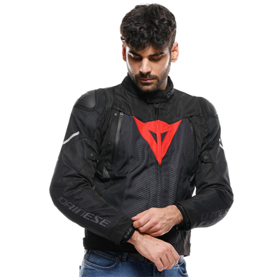 Dainese Super Sprint Black Red Lava D-Dry Mont