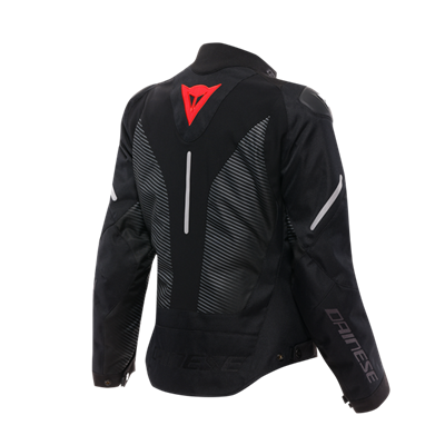 Dainese Super Sprint Black Red Lava D-Dry Kadın Mont