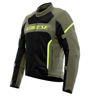 Dainese Air Frame 3 Army Green Black Fluo Tekstil Mont
