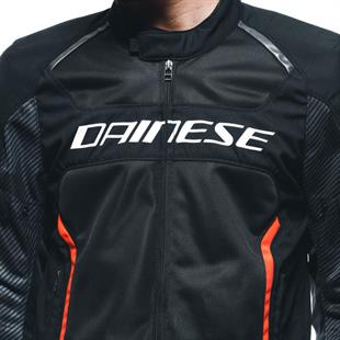 Dainese Air Frame 3 Black Red Fluo Tekstil Mont