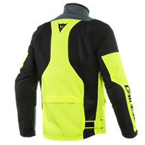 Dainese Air Tourer Fluo Yellow Ebony Black Tekstil Mont 
