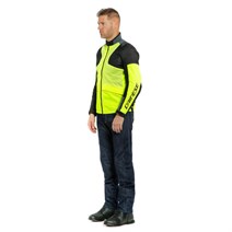 Dainese Air Tourer Fluo Yellow Ebony Black Tekstil Mont 