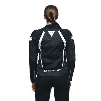 Dainese Avro 5 Black White Tekstil Kadın Mont