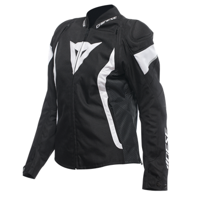 Dainese Avro 5 Black White Tekstil Kadın Mont