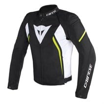 Dainese Avro D2 Black White Yellow Fluo Tekstil Mont