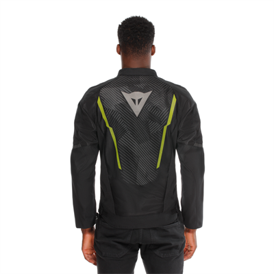 Dainese Herosphere Black White Yellow Fluo Air Tekstil Mont