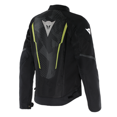 Dainese Herosphere Black White Yellow Fluo Air Tekstil Mont