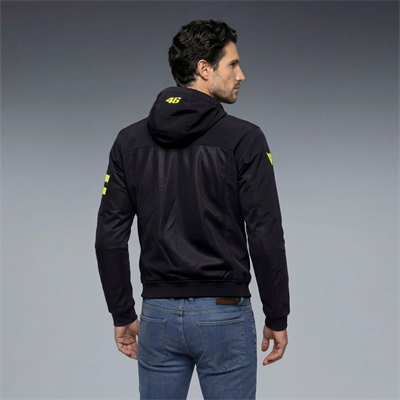 Dainese Vintedge VR46 Black Yellow Fluo Air Tekstil Mont