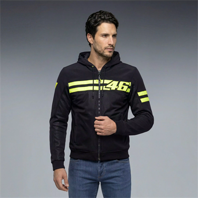 Dainese Vintedge VR46 Black Yellow Fluo Air Tekstil Mont