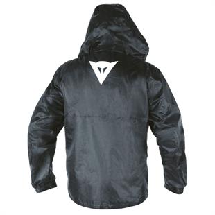Dainese D-Crust Basic Black Üst Yağmurluk