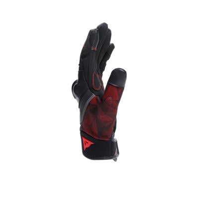 Dainese Ermex Black Red Lava Tekstil Eldiven