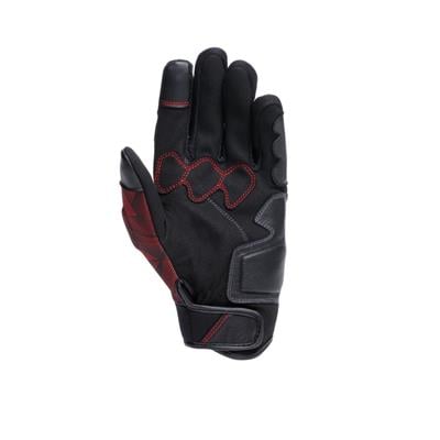 Dainese Ermex Black Red Lava Tekstil Eldiven