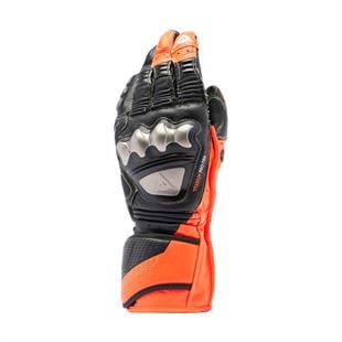 Dainese Full Metal 7 Black Red Fluo Deri Eldiven