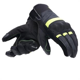 Dainese Fulmine Black Yellow Flue D-Dry Eldiven