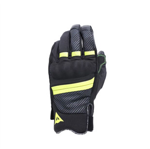Dainese Fulmine Black Yellow Flue D-Dry Eldiven