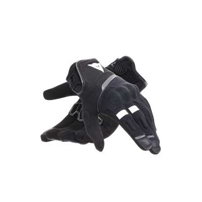 Dainese Metrax Black White Air Kadın Tekstil Eldiven