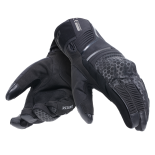 Dainese Tempest 2 D-Dry Black Short Eldiven 