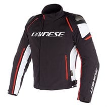 Dainese Racing-3 Black White Fluo Red D-Dry Mont  