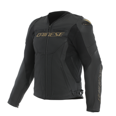Dainese Racing 5 Black Gold Deri Mont 