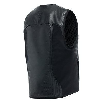 Dainese Smart Jacket Black Deri Airbag Yelek 