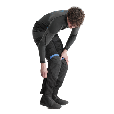 Dainese Super Adventure Black Blue  ABSØLUTESHELL™  Pantolon