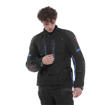 Dainese Super Adventure Black Blue ABSØLUTESHELL™  Mont