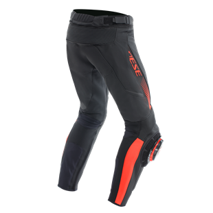 Dainese SuperSpeed Black Red Deri Pantolon