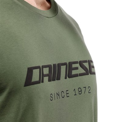 Dainese Essence Wordmark Green Bronze T-Shirt
