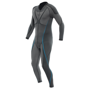 Dainese Dry Black Blue Tek Parça Termal İçlik 
