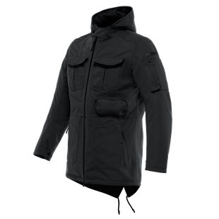 Dainese Duomo Black ABSØLUTESHELL™  Pro Parka Mont