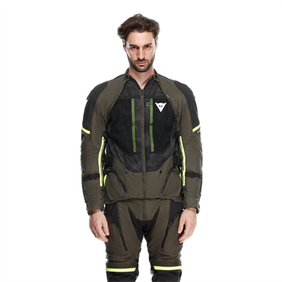 Dainese Super Adventure ABSØLUTESHELL™  Black Fluo Yellow Mont