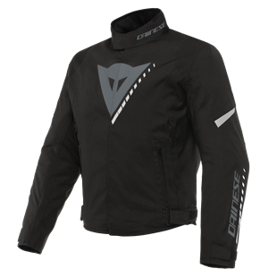 Dainese Veloce Black Charcoal Gray White D-Dry Mont