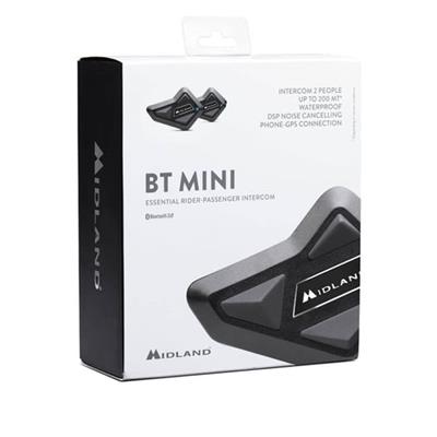 Midland BT Mini Bluetooth İnterkom  Çift Yeni (RCF Kulaklık Dahil)