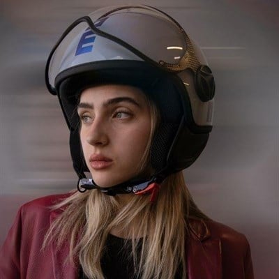 Momodesign Fgtr Classic Flip Blue Fucsia Açık Kask