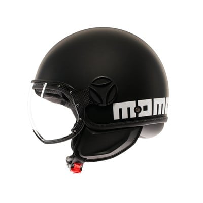 Momodesign Fgtr Classic Mono Matt Black White Açık Kask