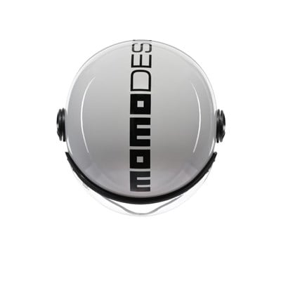 Momodesign Fgtr Classic Mono White Black Açık Kask