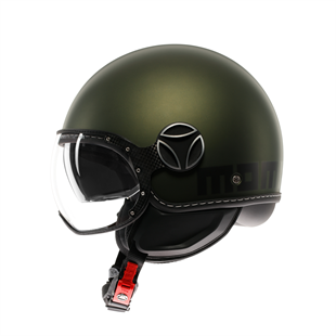Momodesign Fgtr Evo Matt Green Black Açık Kask