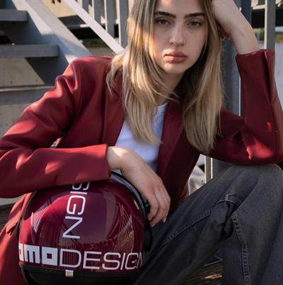 Momodesign Fgtr Classic Candy Purple White Açık Kask