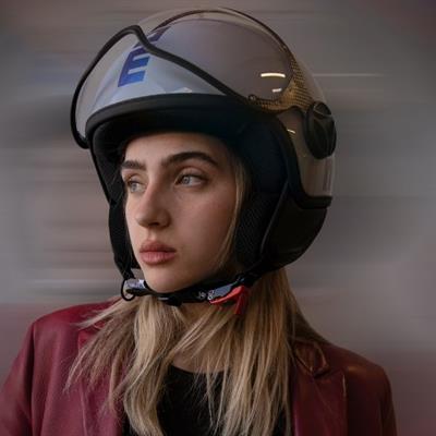 Momodesign Fgtr Classic Flip Blue Fucsia Açık Kask
