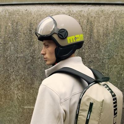 Momodesign Fgtr Classic Matt Sand Lime Açık Kask