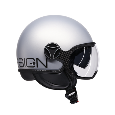 Momodesign Fgtr Evo Hip Matt Grey Cerulean Grey Açık Kask